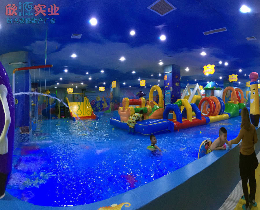 西安歡樂海室內水上樂園案例