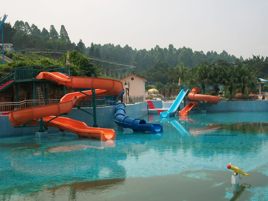 螺旋滑梯|大型水滑梯