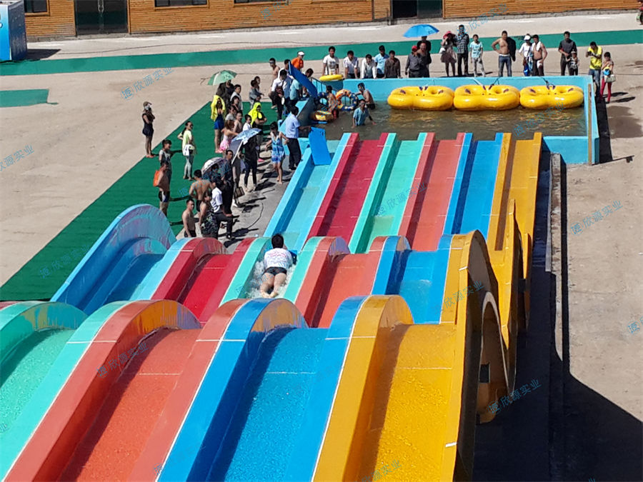 彩虹競速滑梯|大型水滑梯