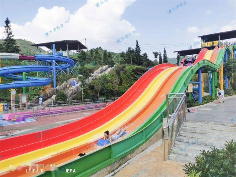 彩虹競速滑梯|大型水滑梯