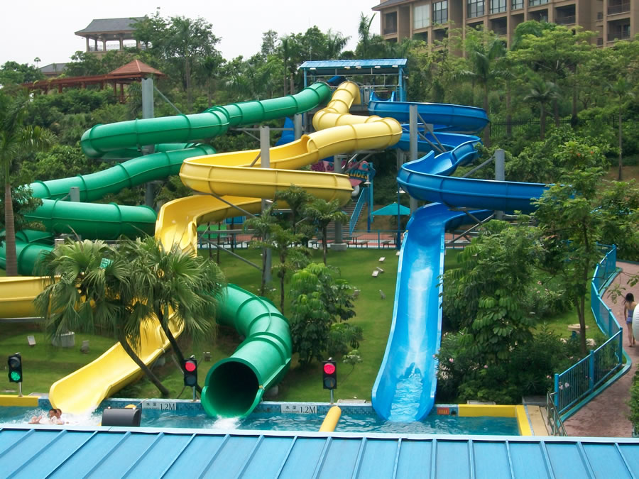 螺旋滑梯|大型水滑梯